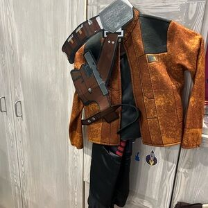 Preowned Boys Hans Solo Costume Size Medium